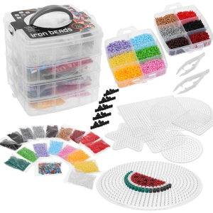 LT355 KOLOROWE KORALIKI DO PRASOWANIA 9000 EL.