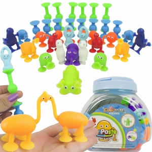 LT446 KLOCKI KONSTRUKCYJNE SILIKONOWE PRZYSSAWKI