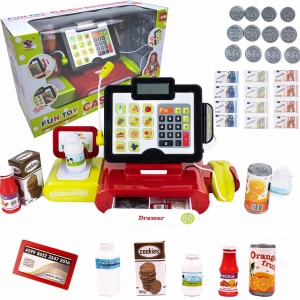 LT50 LANDTOYS SUPERMARKET KASA SKLEPOWA Z MIKROFONEM /